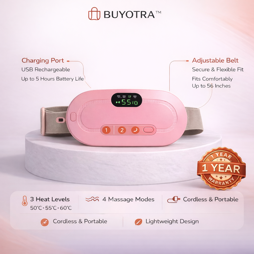 BUYOTRA™ Portable Period Relief Heating Massager for Women