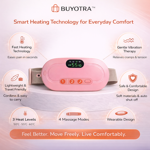 BUYOTRA™ Portable Period Relief Heating Massager for Women