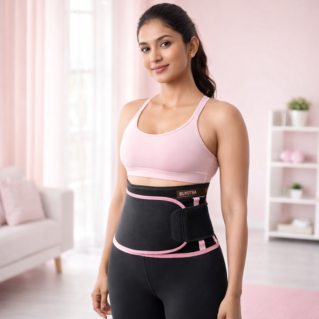 BUYOTRA CoreFlex™ Adjustable Waist Support & Sweat Belt