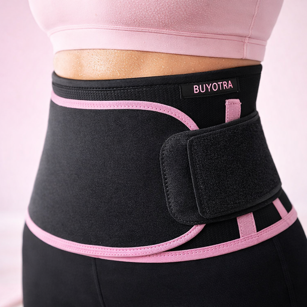 BUYOTRA CoreFlex™ Adjustable Waist Support & Sweat Belt